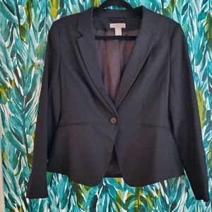 H&M Black Blazer Womens Medium
